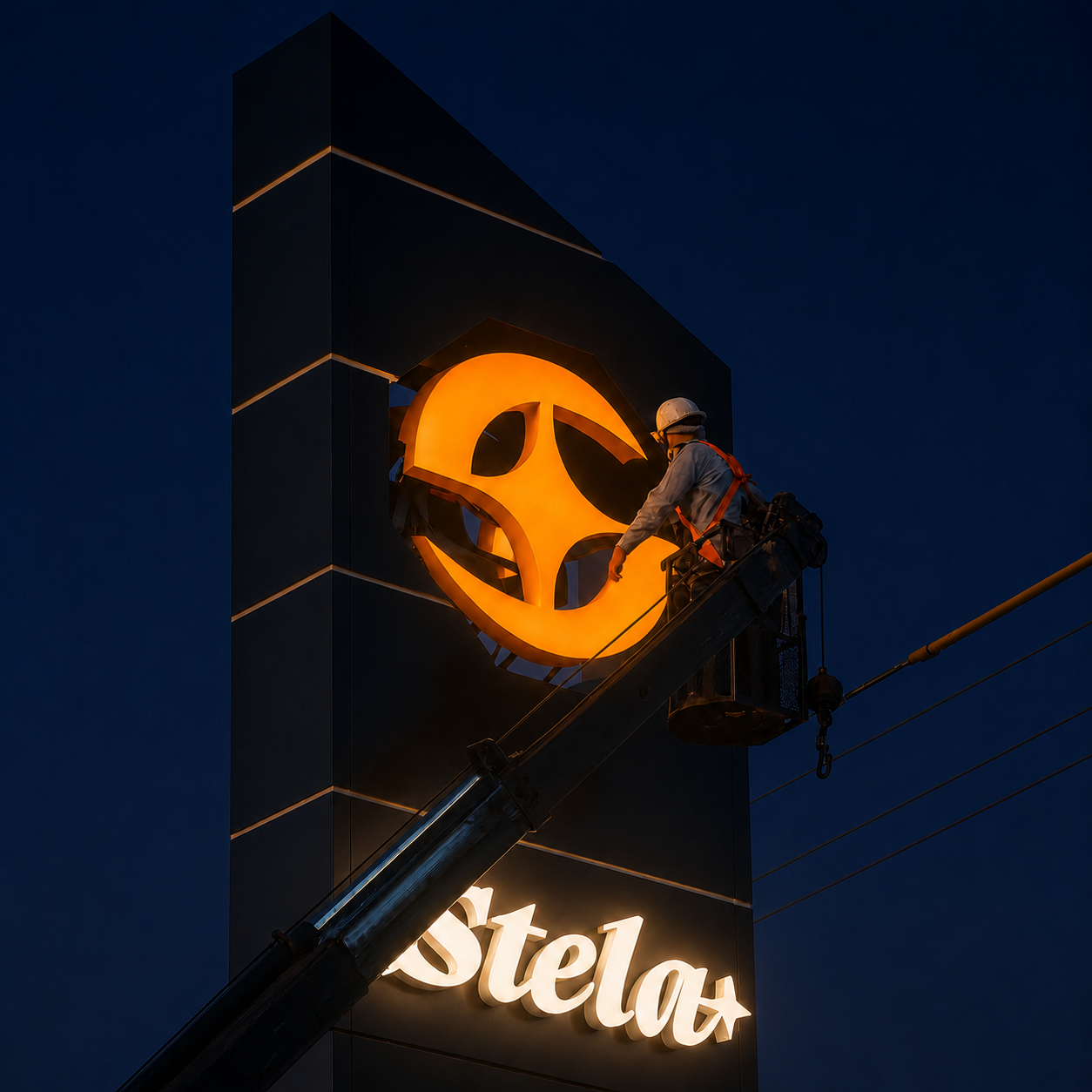 Creacion de tótems publicitarios en Mexicali